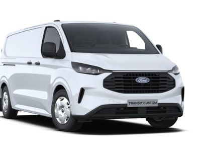 Hvid Ny 2024 Ford Transit Custom Trend Van | 274.900 kr.