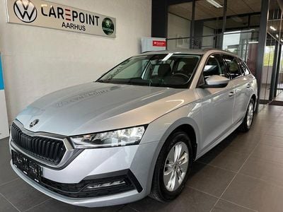 Sølvmetal Brugt 2021 Skoda Octavia Business Line Stationcar | 199.800 kr. (Fair pris)