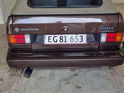 Brugt 1988 VW Golf Cabriolet GTI Cabriolet | 85.000 kr.