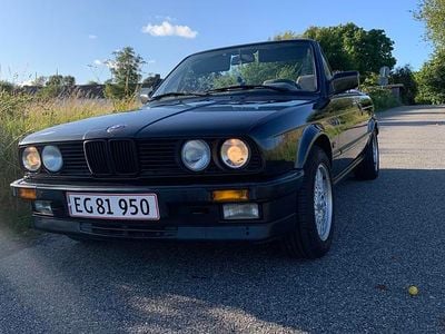 Brugt BMW 325 170 HK (125 kW) 1987 Sort Cabriolet