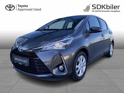 Koksmetal Brugt 2019 Toyota Yaris Hybrid H3 Hatchback | 129.900 kr. (Fair pris)