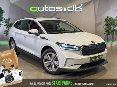 Hvid Brugt 2021 Skoda Enyaq iV ecoSuite SUV | 214.000 kr. (Fair pris)