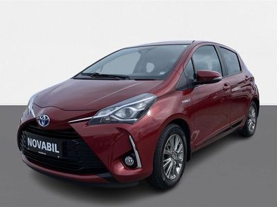 brugt Toyota Yaris Hybrid 1,5 Hybrid Premium E-CVT 100HK 5d Trinl. Gear A+++
