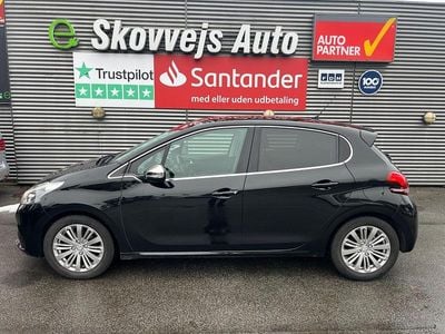 Brugt Peugeot 208 Prestige 100 HK (73 kW) 2019 Sort Hatchback