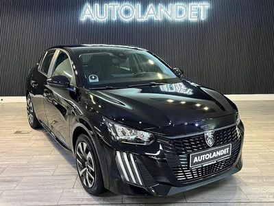Brugt Peugeot e-208 Style 100 kW (136 HK) 2025 Sortmetal Hatchback