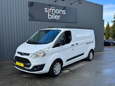Hvid Brugt 2017 Ford Transit Custom Trend Van | 109.900 kr.