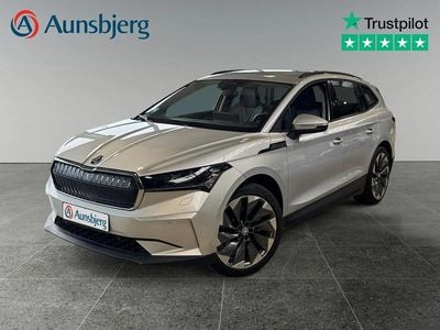 Brilliantsilber metallic Brugt 2022 Skoda Enyaq iV SUV | 212.500 kr. (God pris)