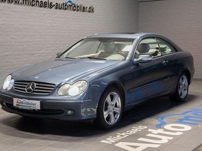 Blåmetal Brugt 2003 Mercedes CLK320 Avantgarde Coupe | 149.900 kr.