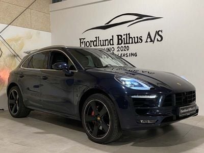 Mørkblåmetal Brugt 2017 Porsche Macan Turbo Performance Package SUV | 280.000 kr.