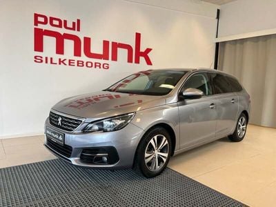 Sølvmetal Brugt 2017 Peugeot 308 Allure Stationcar | 114.990 kr. (Fair pris)