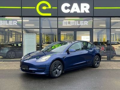 Blåmet Brugt 2022 Tesla Model 3 Standard Range Sedan | 229.800 kr. (Fair pris)