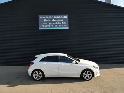 Hvid Brugt 2017 Mercedes A200 Business Hatchback | 69.800 kr.
