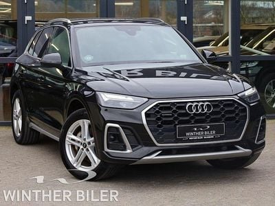 Sortmetal Brugt 2021 Audi Q5 S-Line SUV | 299.900 kr.