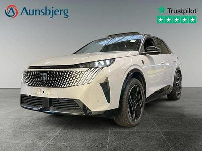 Hvid Brugt 2024 Peugeot e-3008 GT SUV | 304.500 kr. (God pris)