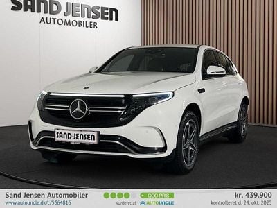 Hvid Brugt 2023 Mercedes EQC400 AMG line SUV | 439.900 kr. (God pris)
