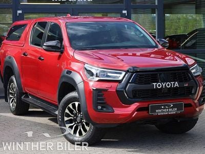 Rødmetal Brugt 2024 Toyota HiLux Sport Afhentning | 419.900 kr.