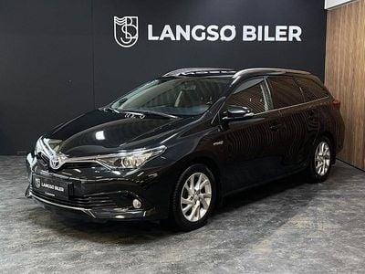 Sortmetal Brugt 2016 Toyota Auris Hybrid H2 Stationcar | 99.500 kr. (Fair pris)