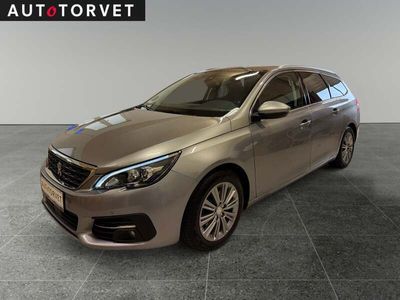 Sølvmetal Brugt 2019 Peugeot 308 Selection Sky Stationcar | 87.700 kr. (God pris)