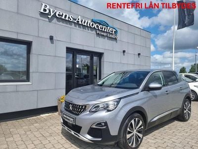 Brugt Peugeot 3008 Allure 130 HK (95 kW) 2018 Sølvmetal SUV