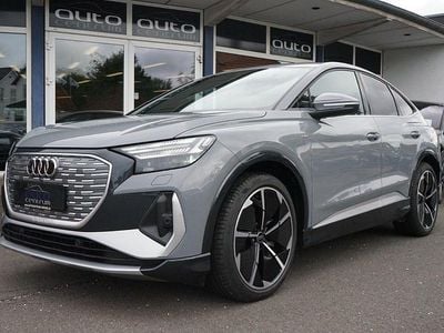 Grå Brugt 2024 Audi Q4 Sportback e-tron S-Line SUV | 399.900 kr.