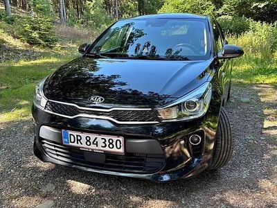 Brugt Kia Rio 99 HK (72 kW) 2018 Sort Hatchback