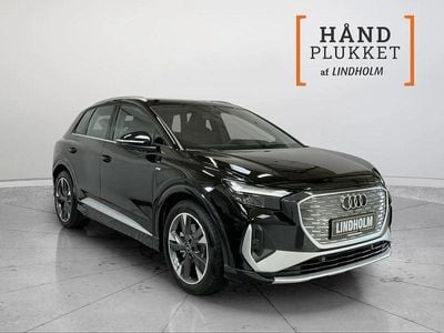 Sortmetal Ny 2025 Audi Q4 e-tron S-Line SUV | 359.900 kr. (God pris)
