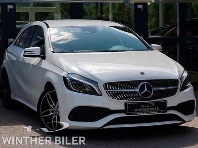 Brugt 2017 Mercedes A200 AMG line Hatchback | 154.900 kr. (God pris)