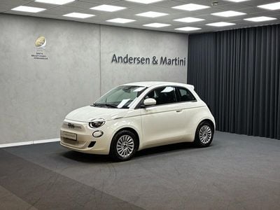 Hvid Brugt 2024 Fiat 500e Icon Hatchback | 122.900 kr. (Lidt for dyr)
