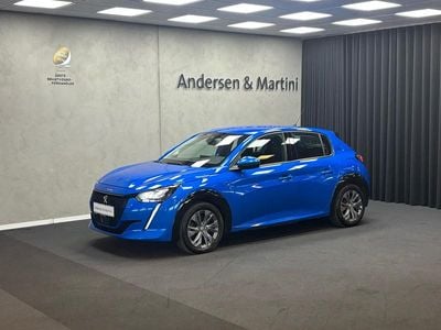 Blå Brugt 2020 Peugeot e-208 Allure Hatchback | 124.800 kr. (Fair pris)