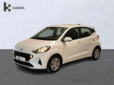 Polar white Brugt 2021 Hyundai i10 Essential Hatchback | 93.900 kr. (God pris)