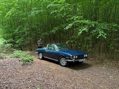 Brugt Triumph Stag 149 HK (109 kW) 1973 Blå Cabriolet