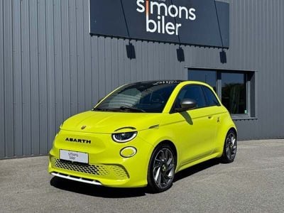 Lysgrønmetal Brugt 2023 Abarth 500e Scorpionissima Hatchback | 209.900 kr.