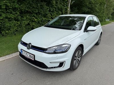 Hvid Brugt 2017 VW e-Golf Highline Hatchback | 99.800 kr. (God pris)
