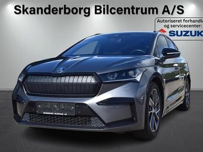 Grå Brugt 2022 Skoda Enyaq iV SportLine SUV | 269.900 kr. (Fair pris)