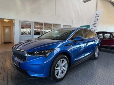 Blåmetal Brugt 2022 Skoda Enyaq iV Suite SUV | 289.800 kr. (Lidt for dyr)
