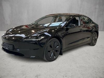 Sort Brugt 2024 Tesla Model 3 RWD Sedan | 264.700 kr. (God pris)