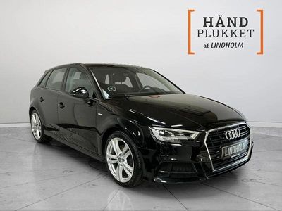 Brugt Audi A3 Sportback Sport 150 HK (110 kW) 2019 Sortmetal Hatchback
