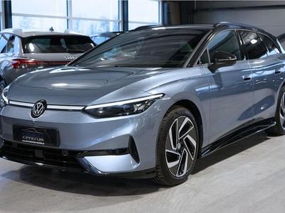 Blåmetal Brugt 2025 VW ID.7 Style Stationcar | 409.900 kr. (God pris)