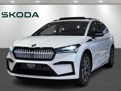 Hvidmetal Brugt 2024 Skoda Enyaq iV SportLine SUV | 379.900 kr. (Fair pris)