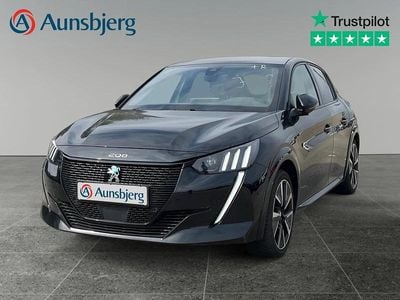 Sort perlemor Brugt 2021 Peugeot e-208 GT Hatchback | 124.500 kr. (Fair pris)