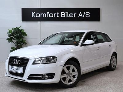 Hvid Brugt 2013 Audi A3 Sportback Attraction Hatchback | 59.900 kr.
