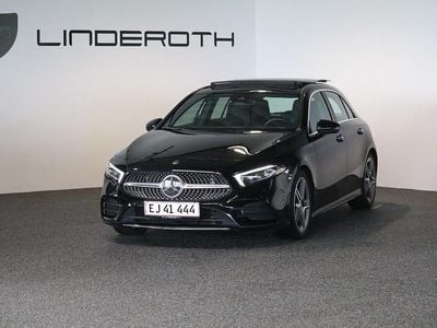 Sortmetal Brugt 2021 Mercedes A200 AMG line Hatchback | 310.000 kr. (Lidt for dyr)