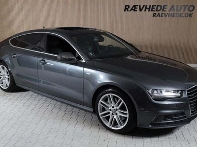 Gråmetal Brugt 2016 Audi A7 Sportback S-Line Hatchback | 344.700 kr.