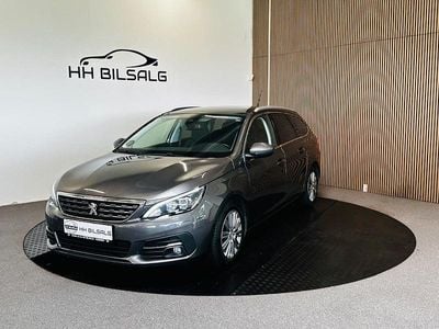 Sort Brugt 2018 Peugeot 308 Allure Sky Stationcar | 84.700 kr. (Fair pris)