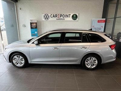 Sølvmetal Brugt 2021 Skoda Octavia Business Line Stationcar | 209.800 kr. (Fair pris)