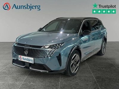 Blå Brugt 2024 Peugeot e-5008 GTi SUV | 349.500 kr. (Fair pris)