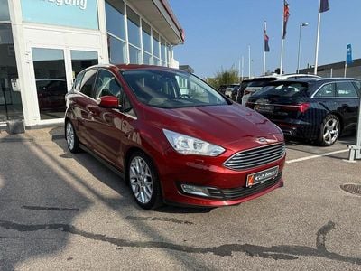 Bordeauxmetal Brugt 2017 Ford C-MAX Titanium MPV | 129.800 kr. (Dyr)
