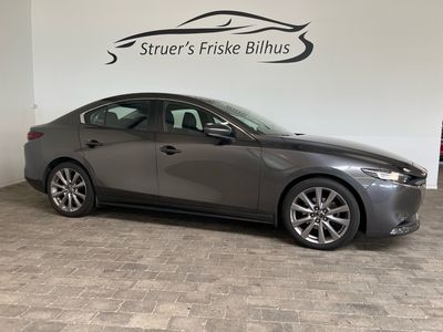 Machine gray Brugt 2019 Mazda 3 Cosmo Sedan | 169.900 kr. (Lidt for dyr)