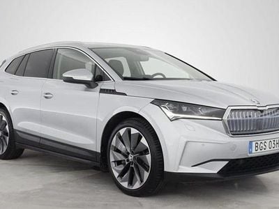 Sølvmetal Brugt 2022 Skoda Enyaq iV ecoSuite SUV | 269.900 kr. (Super pris)