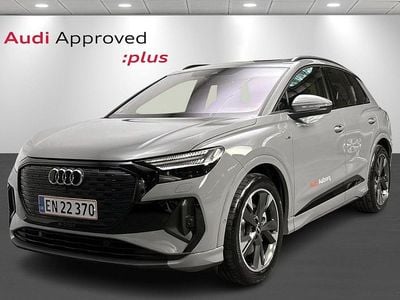 Grå Brugt 2025 Audi Q4 e-tron S-Line SUV | 424.900 kr. (Lidt for dyr)